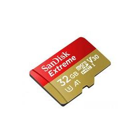 MEMORIA SANDISK MICRO SDHC 32GB EXTREME 100MB/S 4K CLASE 10