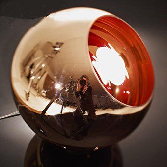 1Pcs 15cm Bola de espejo cristal Lámpara colgante techo 15CM 