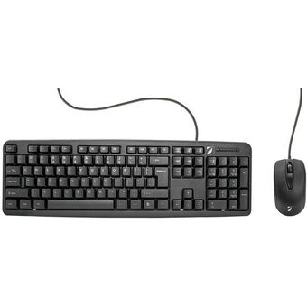 Kit multimedia de teclado y mouse Green Leaf inal mbrico Green