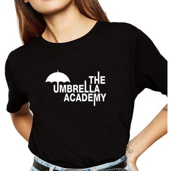Nueva camiseta de la Academia The Umbrella camisetas de verano Kawaii para hombre camiseta de dibujos animados camisetas gráficas cha cha verde divertida camiseta para hombre 