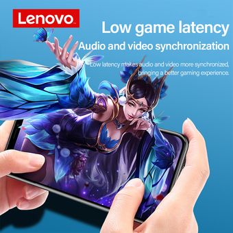 Auriculares inalámbricos bluetooth TWS Lenovo XT96 gaming Blanco 