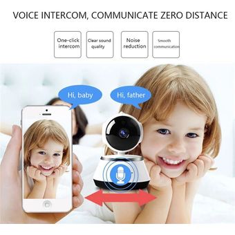Monitor de bebé portátil WiFi IP Cámara 600TVL cámara inalámbrica para bebé vigilancia casa seguridad Cámara teléfono inteligente Video registro 