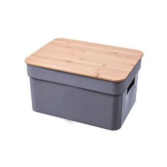 Caja plástica con tapa 11L