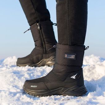 2020 botas cálidas de piel para-40 grados botas de nieve impermeables Botas de invierno para hombre antideslizantes zapatos de invierno 