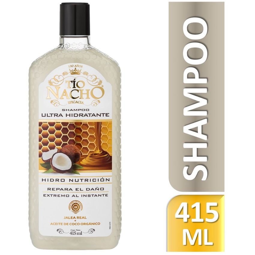 Tío Nacho Shampoo Ultrahidratante Coco 415 Ml⇒ Mejor