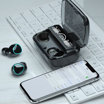 M10 TWS Bluetooth 5.1 In-Ear 9D Mini Touch Sports Auriculares binaural 