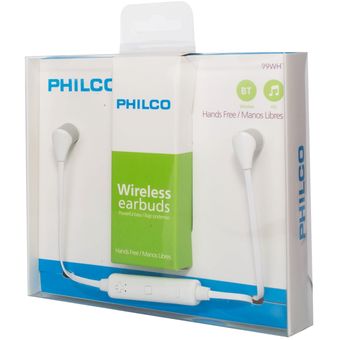 Blanco 99WHT Audífonos In-Ear Philco 