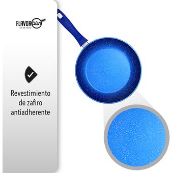 Juego de Sartenes Antiadherentes de Zafiro Flavor Pan