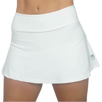 falda short blanca