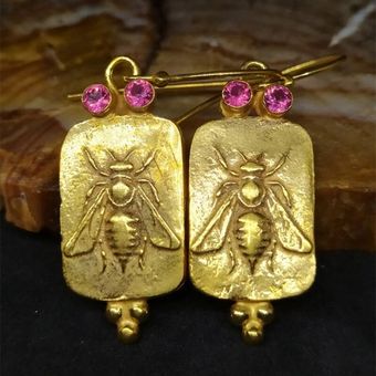 Pendientes Plateados De Diente De León Pendientes De La Del 