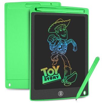 Tableta de dibujo 8.5 LCD Escritura Tableta Electrónica Tablero gráfico Ultra_Thin Portátiles Portátiles Portátiles con pluma Niños Regalos # colors Green 