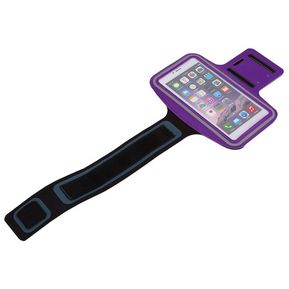Ejecución Impermeable Jogging Gimnasio Deportes Armband Cubrir Soporte Para IPhone 6 Plus Violeta