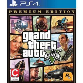 Gta Grand Theft Auto 5 Premium Ps4 Playstation 4