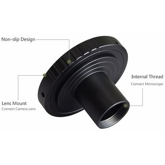 Anillo en T para cámara Nikon Slr  Adaptador de cámara digital Slr 