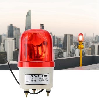 Luz intermitente LED de 2 cables Girar En eering Alarma de seguridad L 