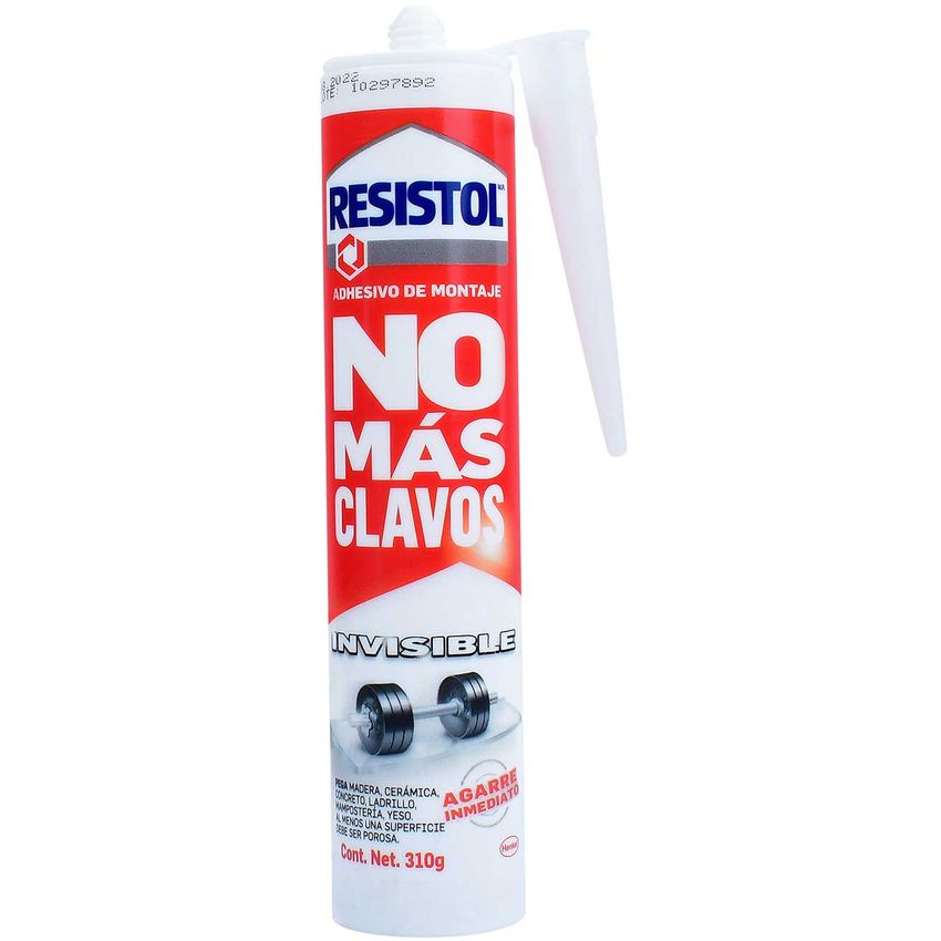 Resistol No Más Clavos Invisible Henkel 310 G