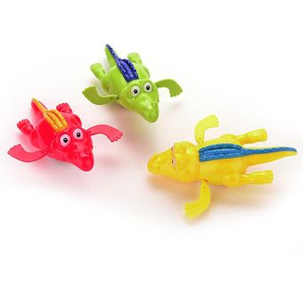 Baby BathToy Cocodrilo Wind up Clockwork Niños Juguetes de natación 