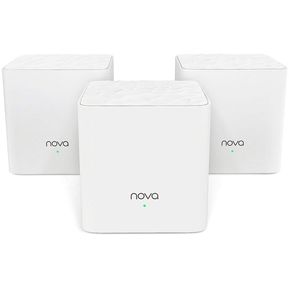 Router Inalámbrico Tenda Nova Mw3 Wi-fi 300m Malla 3 Pack
