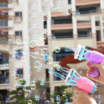 Soplador de burbujas de juguete Juguete de burbujas de jabón Regalo de 