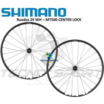 Rueda 29 Bicicleta Shimano Mt500 Freno Disco 24h Mtb