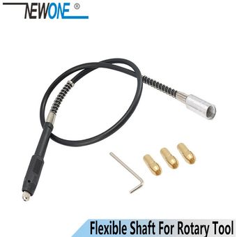 Cable de extensión de eje Flexible de 108 cm con 3 mandriles para Mini taladro,accesorios de herram 