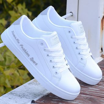 zapatillas deportivas ligeras de tenis calzado plano blanco suave Gray#Zapatos informales para hombre para otoño e invierno, 
