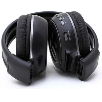 Diadema N65 Bluetooth Audifonos Pantalla Micro Sd Radio Fm Negro 