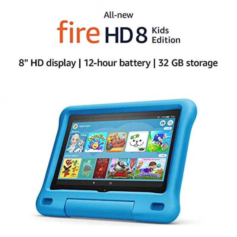 Tablet con funda Kids Edition Fire HD 8 2020 8