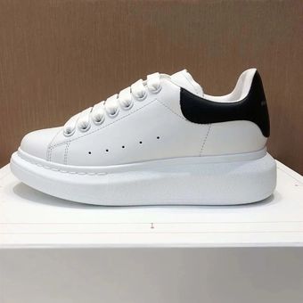 white black#Zapatos De lujo Mcqueen para mujer Zapatillas gruesas vulcanizadas con diseño De marca X12 Zapatillas De Deporte blancas 