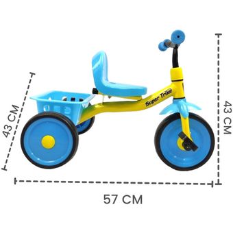Triciclo Infantil 2-4 Anos - M.D.E. ao Quadrado - Material