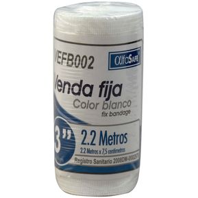 ESPARADRAPO TELA BLANCO ALFASAFE 3 X 5 YD(7.5 X 450)