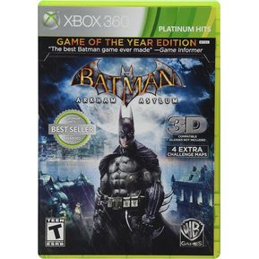 Batman: Arkham Asylum Game of the Year Edition. Para Xbox 360