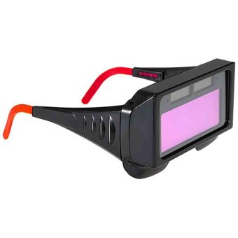 Lente de soldadura de atenuación automática solar auto soldadura proteger ojos gafas 
