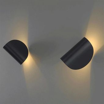 Lámpara de pared de cama de 7W se puede girar LED lámpara 