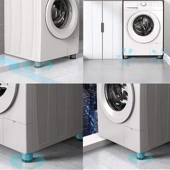 Almohadillas antivibración universales para lavadora, alfombrilla