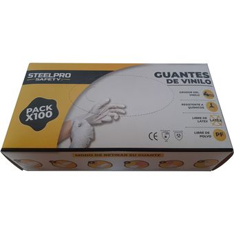 Guantes de látex - Pack x100