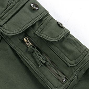 D a la moda no belt Pantalón Cargo grueso y cálido de algodón #armygreen multibolsillos talla grande XYX Pantalones militares tácticos de invierno para hombre holgado Cargo 