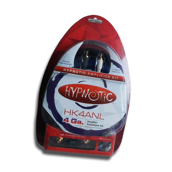 Kit De Instalación Hypnotic HK4ANL Calibre 4 Rca De 15'