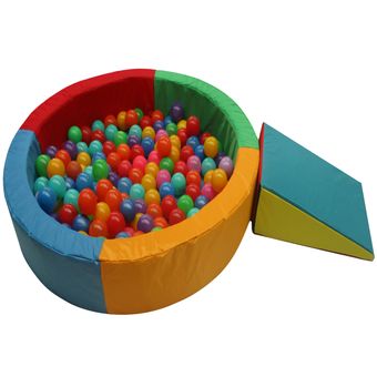 Alberca de Pelotas con resbaladilla + 100 pelotas de regalo | Linio México  - DI622TB0ATX6ELMX