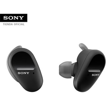 Sony - Audífonos Deportivos Sony Bluetooth Noise Cancelling Wf-SP800N - Negro