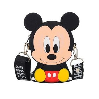 Bandolera Mensajero De Mickey Mouse Bolsa Mensajero De Dibujos Animados Lindo Para Ninos Y Ninas Bolsa De Monedas De Silicona Para Padres E Hijos Color 9 Linio Mexico Ge598tb07esgllmx