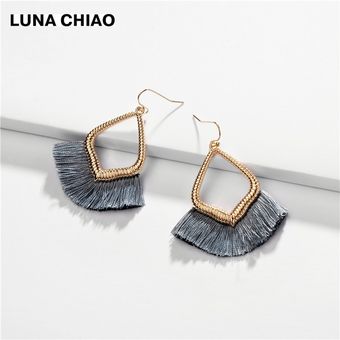 Pendientes En Forma De Gota De Otoño E Invierno Con De Joyas 