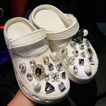 Verano zuecos sandalias de mujer accesorios Diy zapatos de sandalias 