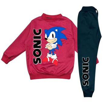 Conjunto Sudadera Sonic Para Ni os Ropa Rojo azul Linio Colombia