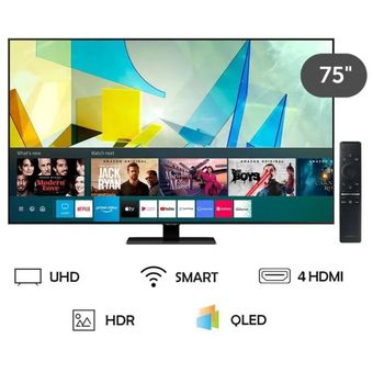 Samsung Qled Tv 75 Smart Uhd 4K Qn75Q800Tag - Samsung