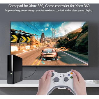 Usb Con Cable Controlador De Juego Inalambrico Bluetooth Gamepad Para Xbox 360 J Blanca Wireless Linio Mexico Ge598el1j59itlmx