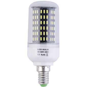 E14 15W Blanco frío  Luz blanca cálida 138 LED SMD 4014 Bombilla de luz 220V-240V 