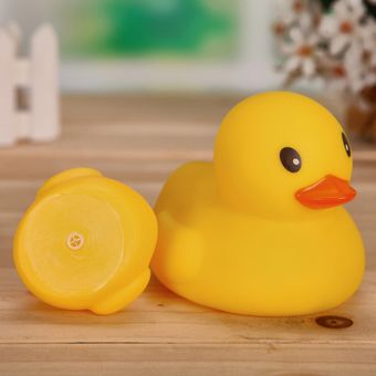 Duck Bath Toy Flotador y Squeak Ducky Baby Bath Toy Baby Shower Hora F 