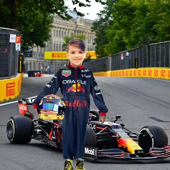 Disfraz Coche Fórmula 1 Niño ¡OFERTA!