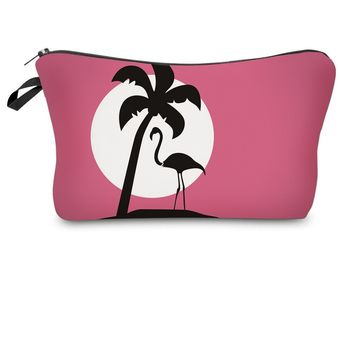 Funda de almohada de flamenco rosa decoraciones hawaianas para fies 